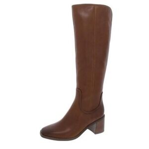 27 Edit Naturalizer Over The Knee High Boots Burgundy Dark Brown Leather 5M NEW